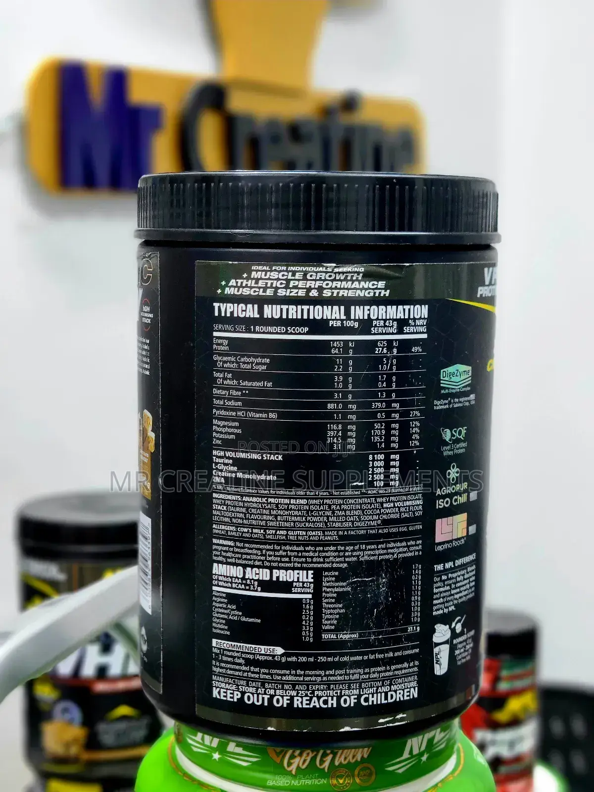 Anabolic Whey Protein
