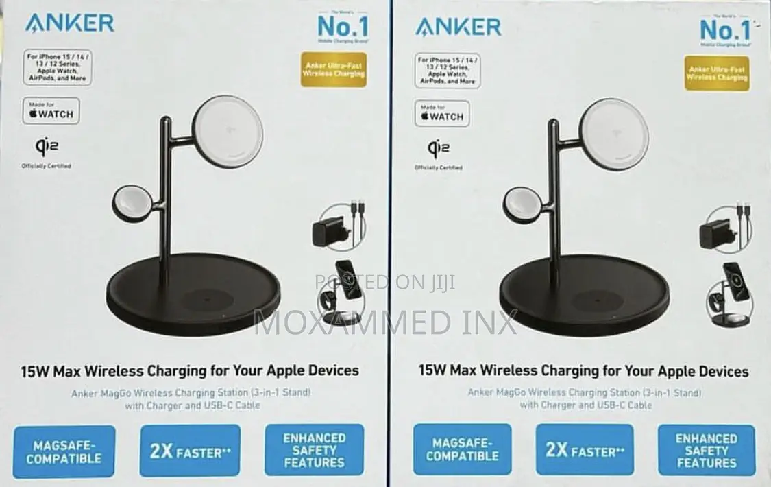 Anker 15W Max Wireless Charging for Your Apple Device