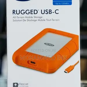 Lacie 4tb Up to 130mb/S Rugged Usb-C