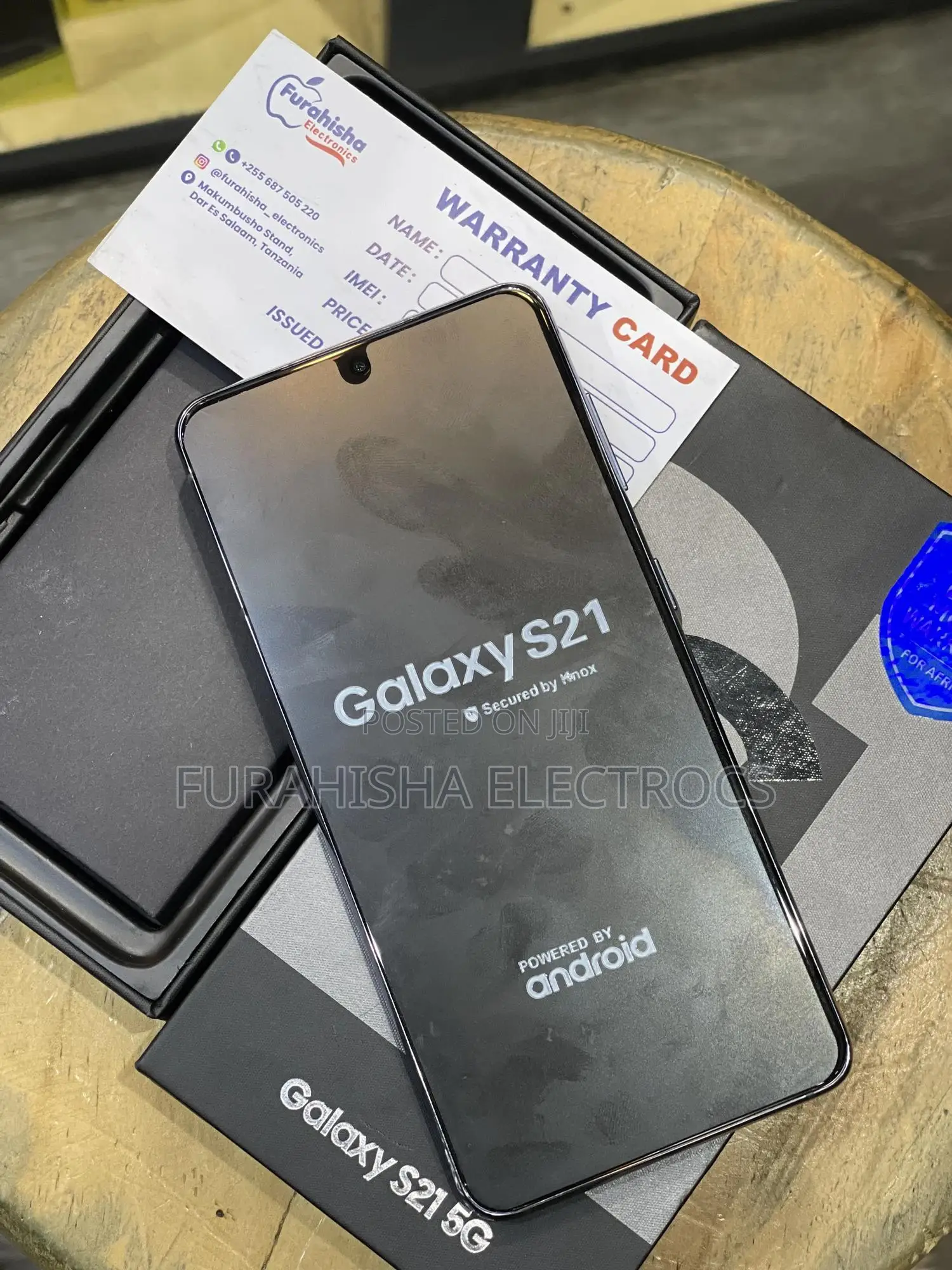 New Samsung Galaxy S21 5G 128 GB Black