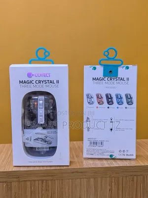 Magic Crystal II, Transparent, Bluetooth and Rechargeable.