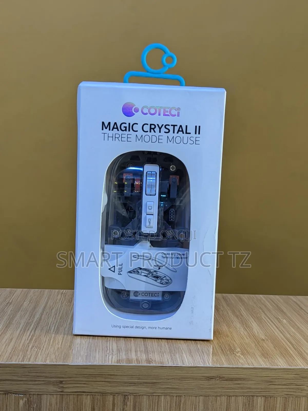 Magic Crystal II, Transparent, Bluetooth and Rechargeable.