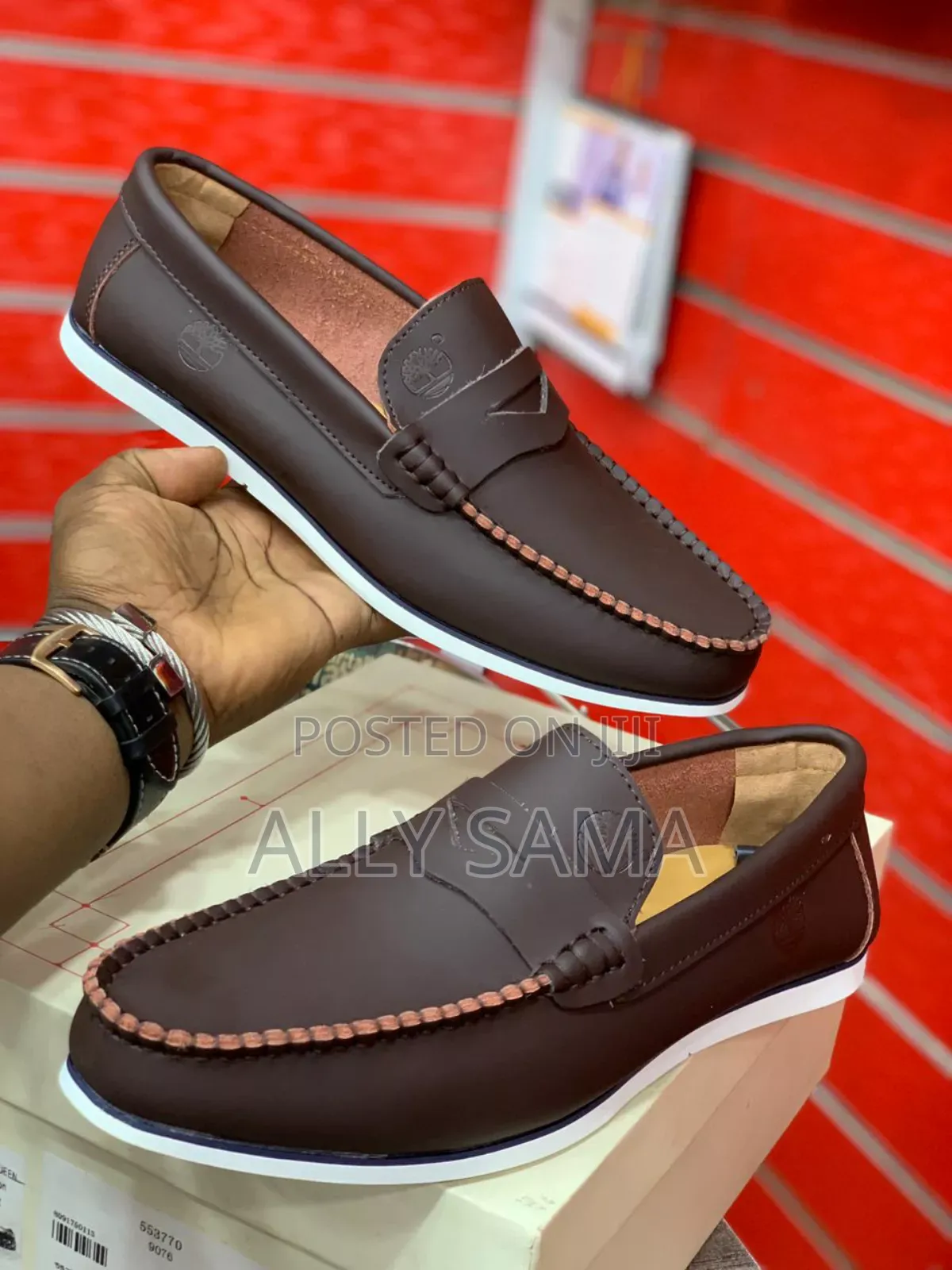 Mens Loafers Tomberland Material Leather