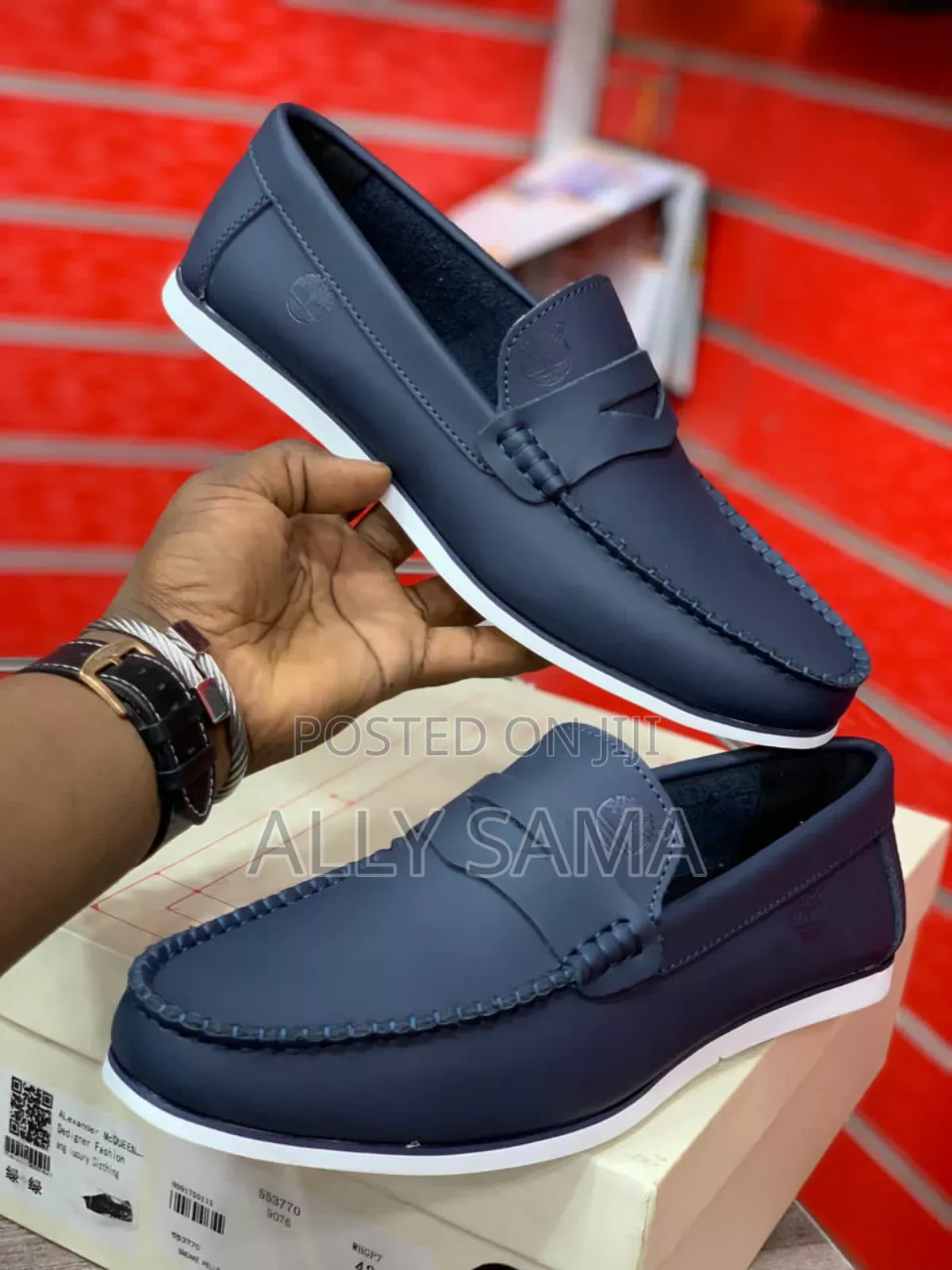 Mens Loafers Tomberland Material Leather