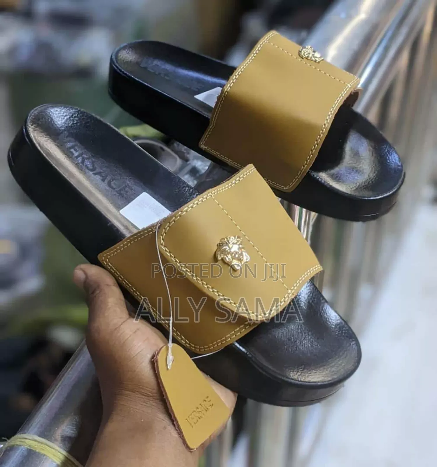Mens Sandals Versace Original