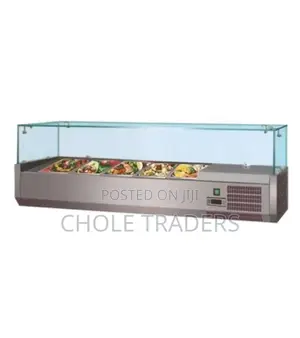 5-pans Refrigerated Salad Bar Display Unit
