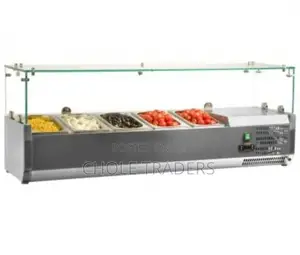 5-pans Refrigerated Salad Bar Display Unit