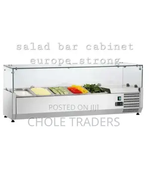5-pans Refrigerated Salad Bar Display Unit
