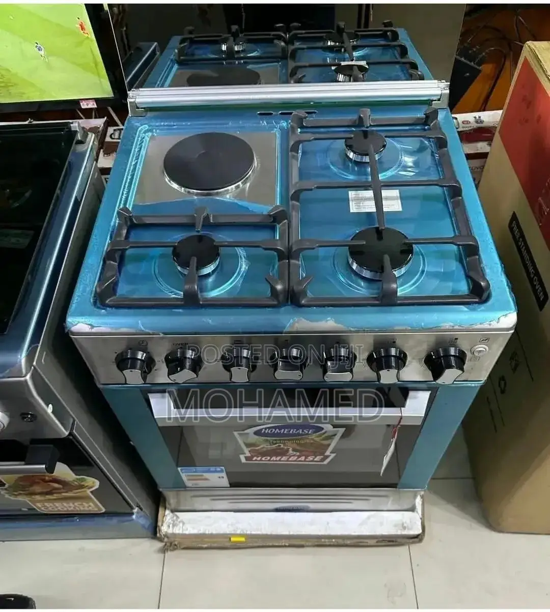 Homebase 3 Gas 1 Electric Cooker/Jiko