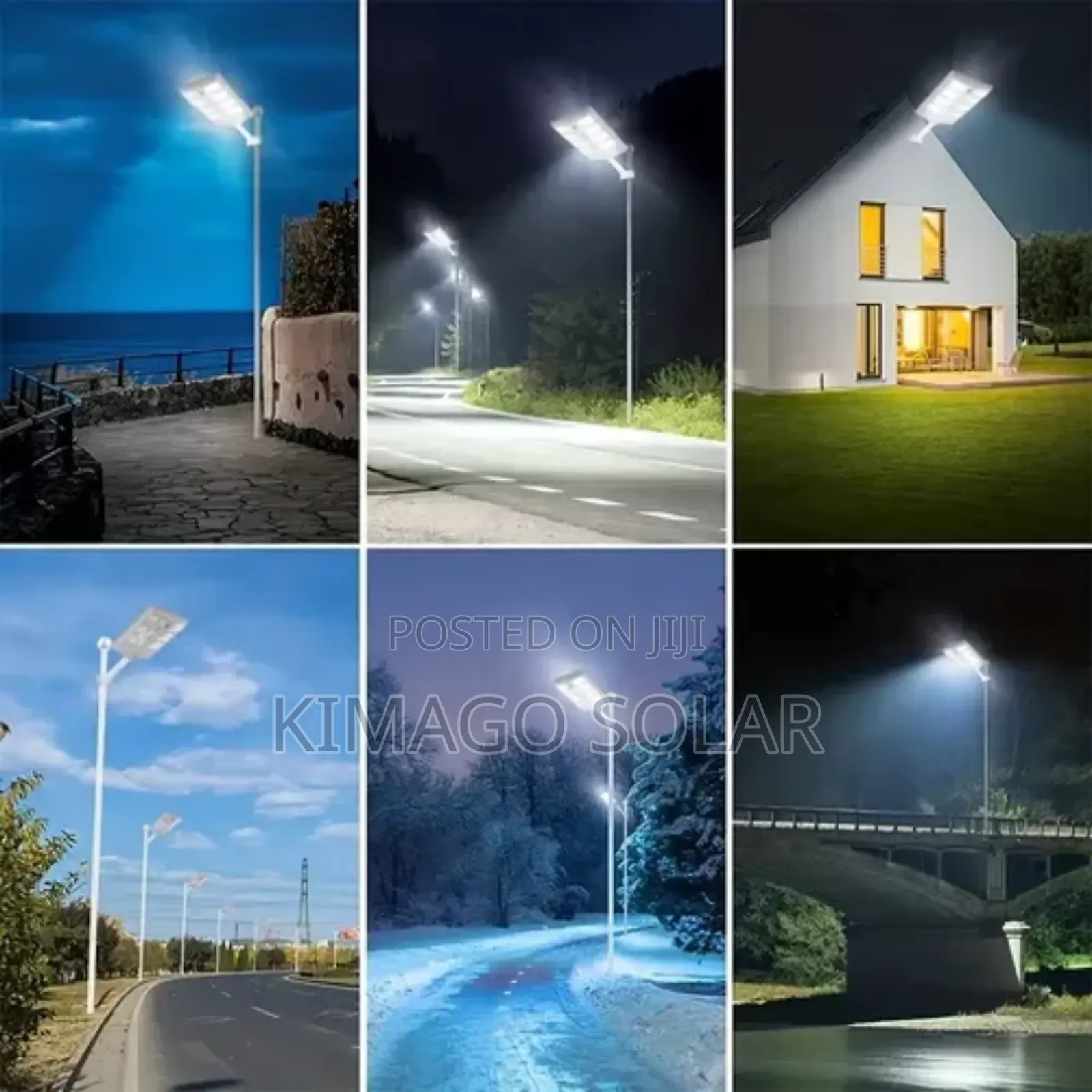 Taa Za Solar (Street Light) Muda Wote Kweupe 3000W