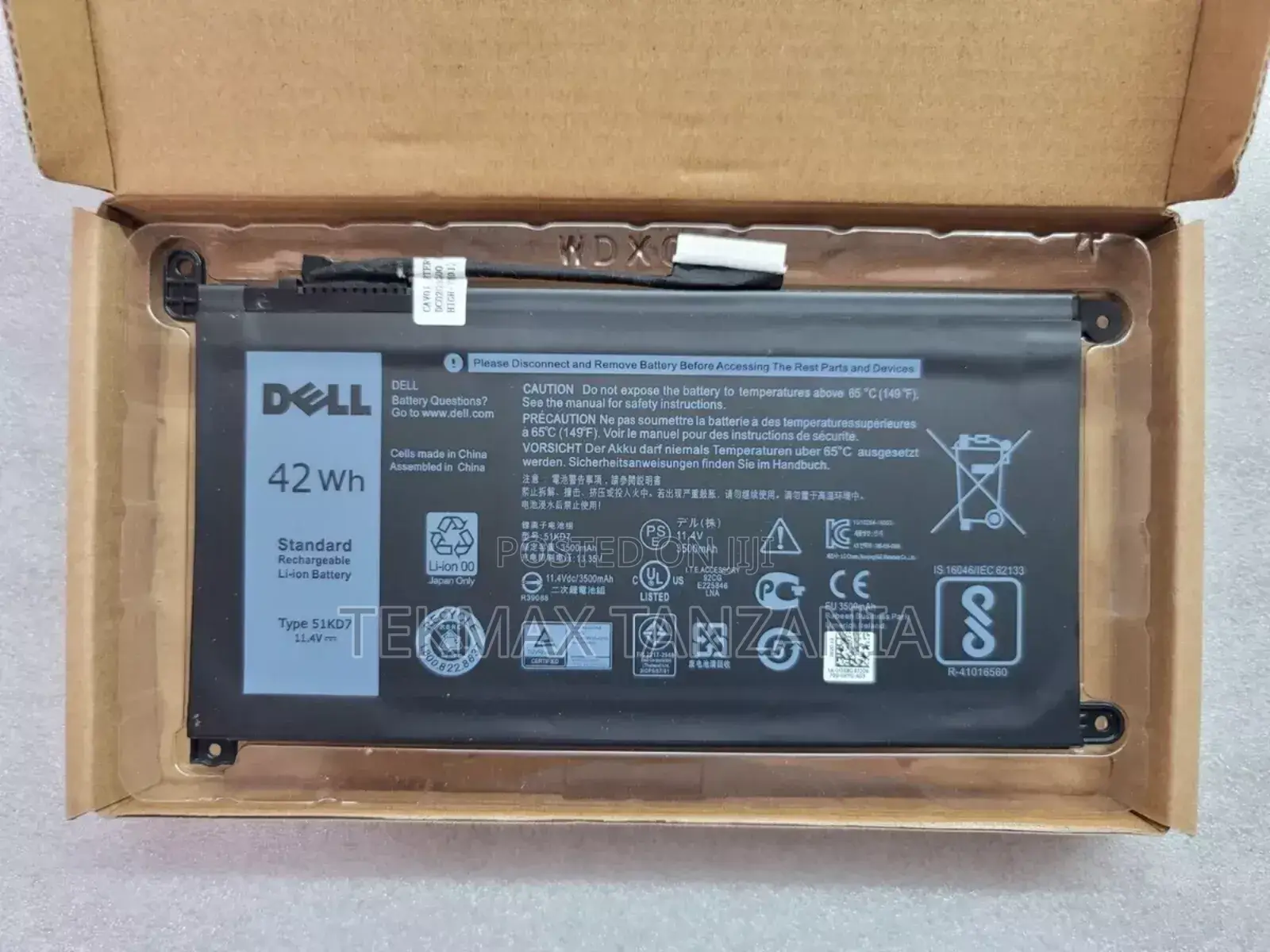 Original Battery for Dell Latitude 11 3189 3190 2in1