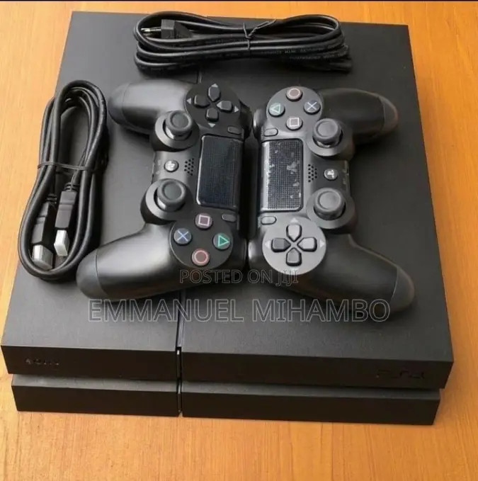 Playstation 4, 500gb, 5 Games Fc 25, 1 Used Pads (Blue Pads)