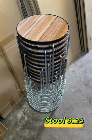 1pc Round Stool Living Room Simple Fashion Dining Chairs