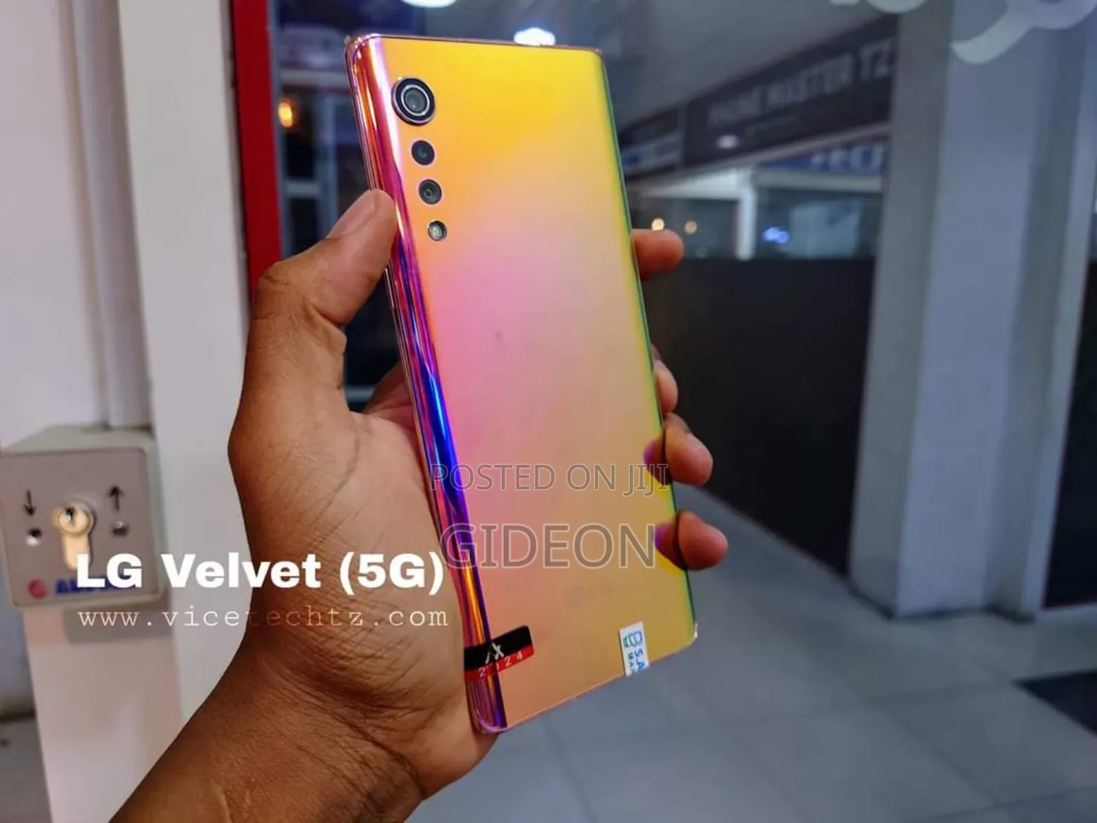 LG Velvet 128 GB Red