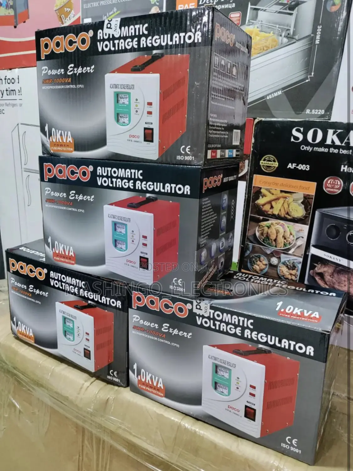 Paco Stabilizers / Voltage Regulators 1000 Watts