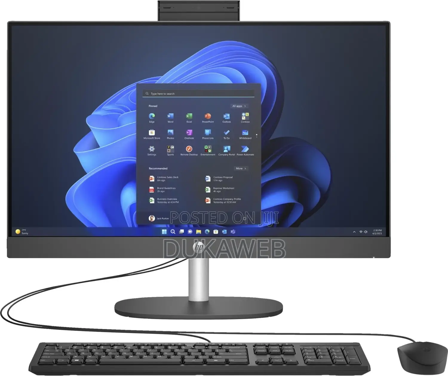 New Desktop Computer HP ProOne 600 16GB Intel Core I7 SSD 1T