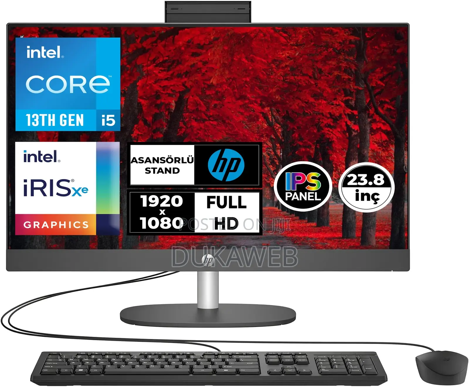New Desktop Computer HP ProOne 600 8GB Intel Core I5 SSD 512GB