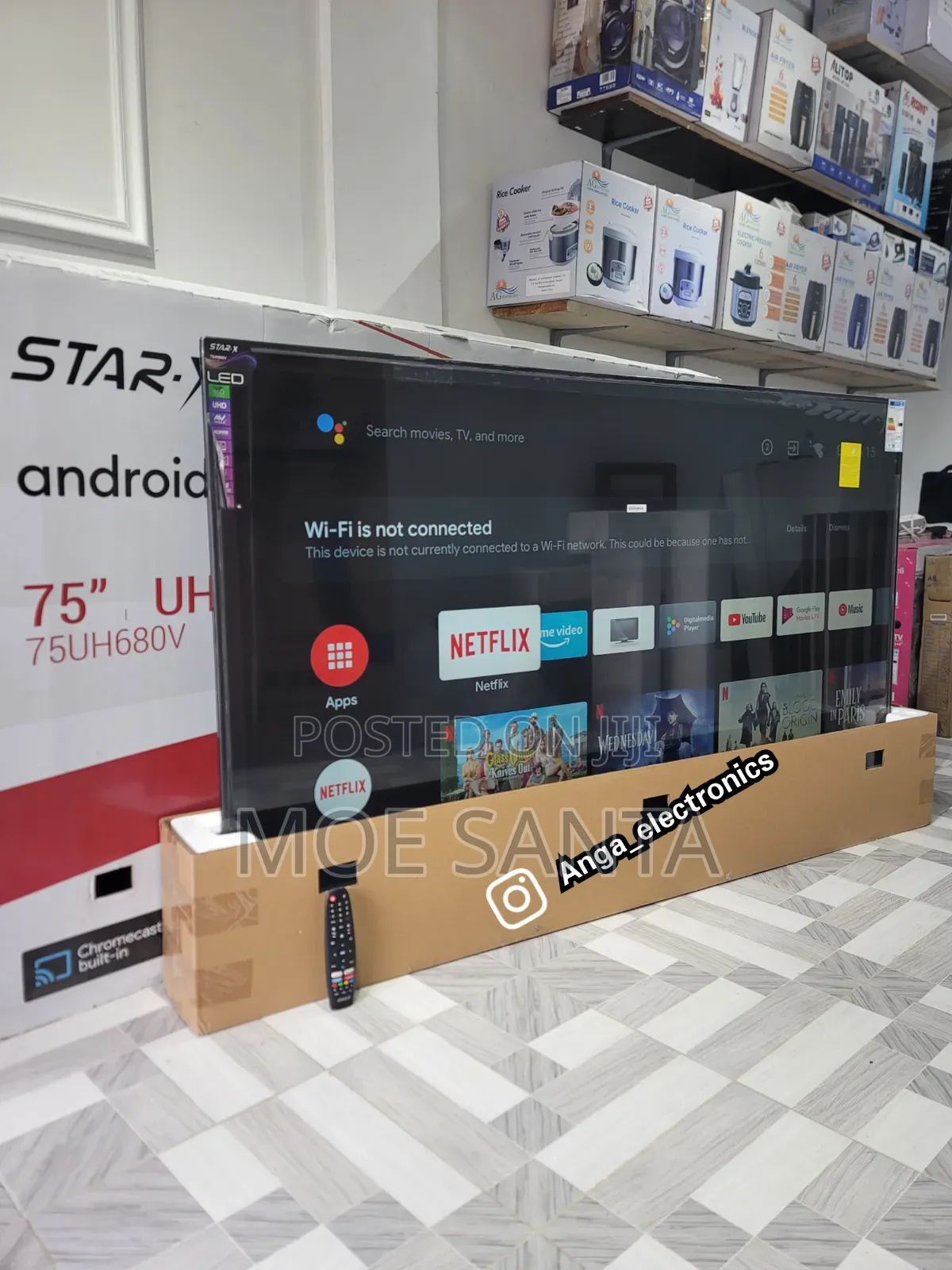 Star X Smart TV Android Inch 75