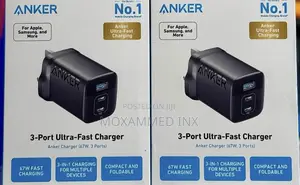 Anker Charger (67W, 3 Ports) 3-Port Ultra-Fast Charger