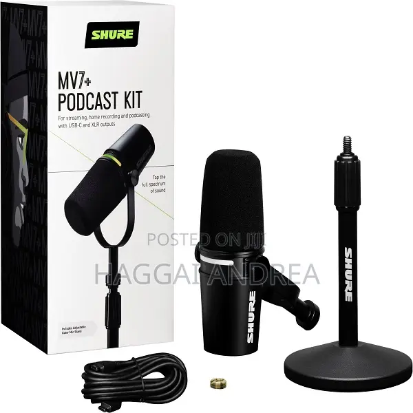 Shure MV7 USB/XLR Mic