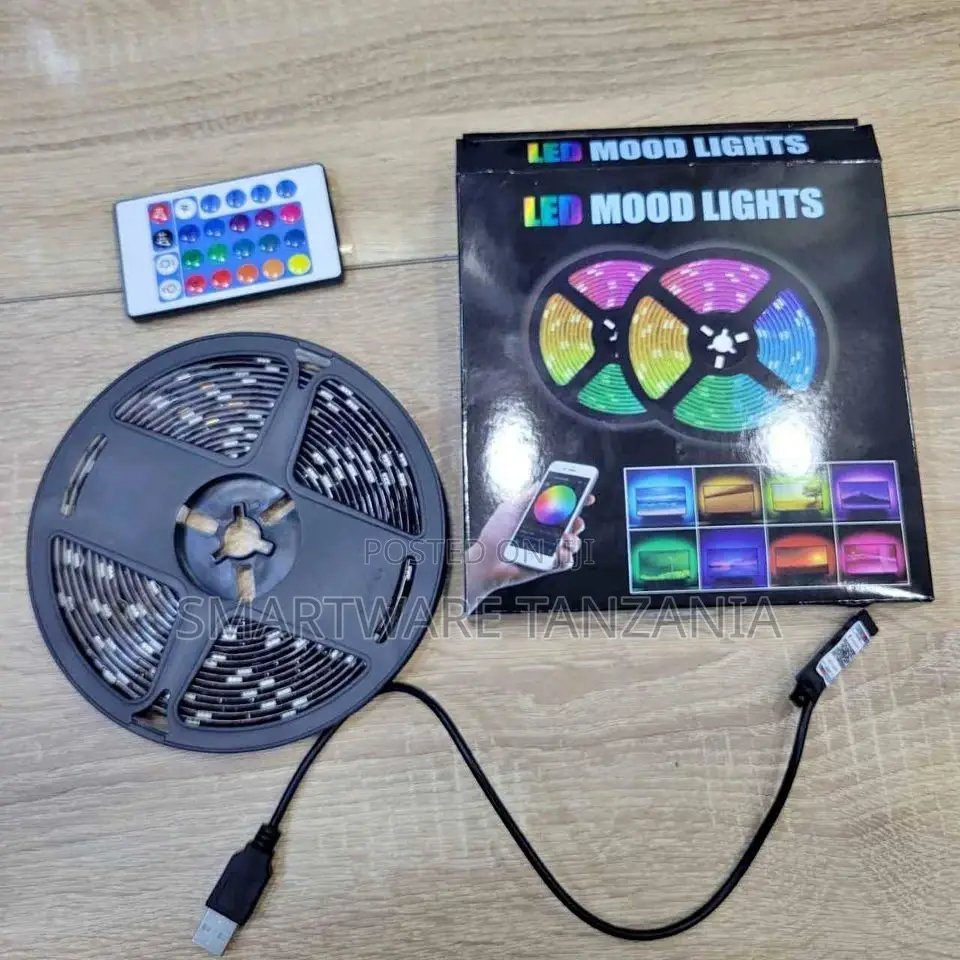5 Meter Waterproof RGB Color LED Strip Light With Remote
