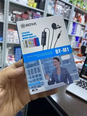 Microphone Noise Reduction Omnidirectional Mic With Clip