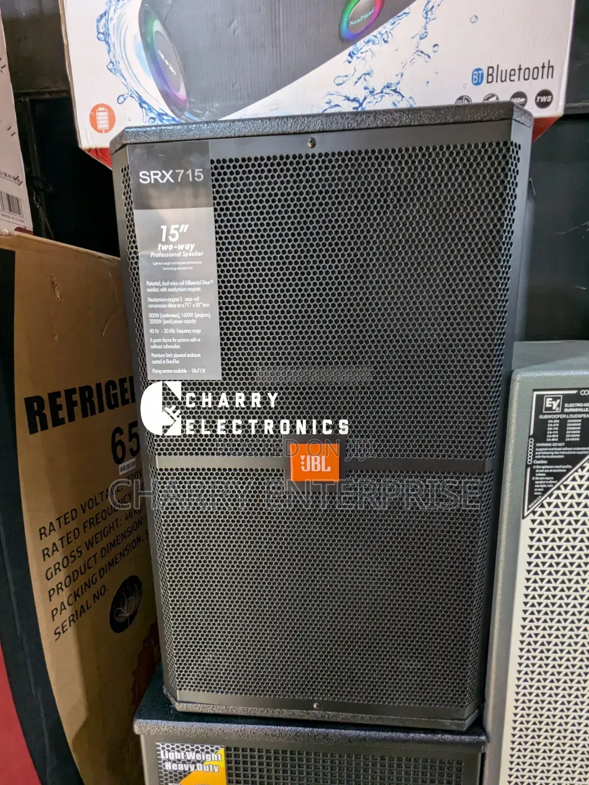 Original JBL Two Way Professional Speaker Mid Single Inch 15