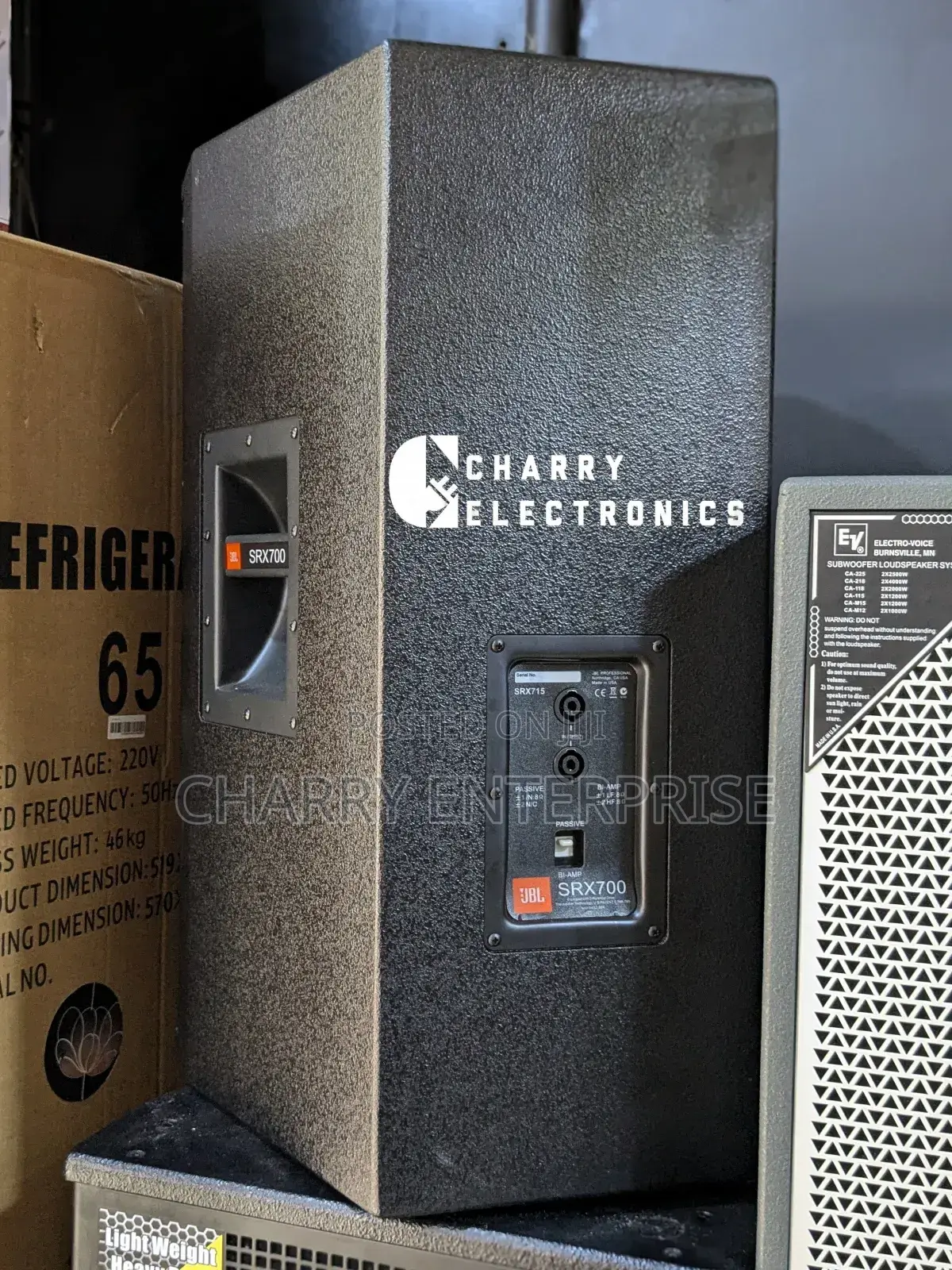 Original JBL Two Way Professional Speaker Mid Single Inch 15