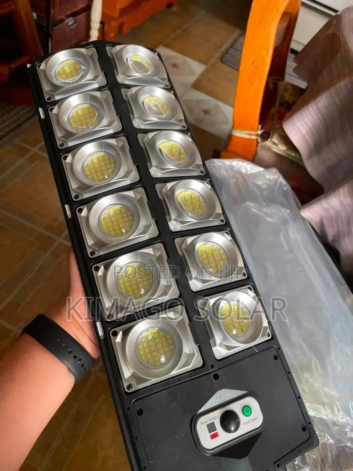 Taa Solar 1500w Ulinzi Wa Eneo Lako