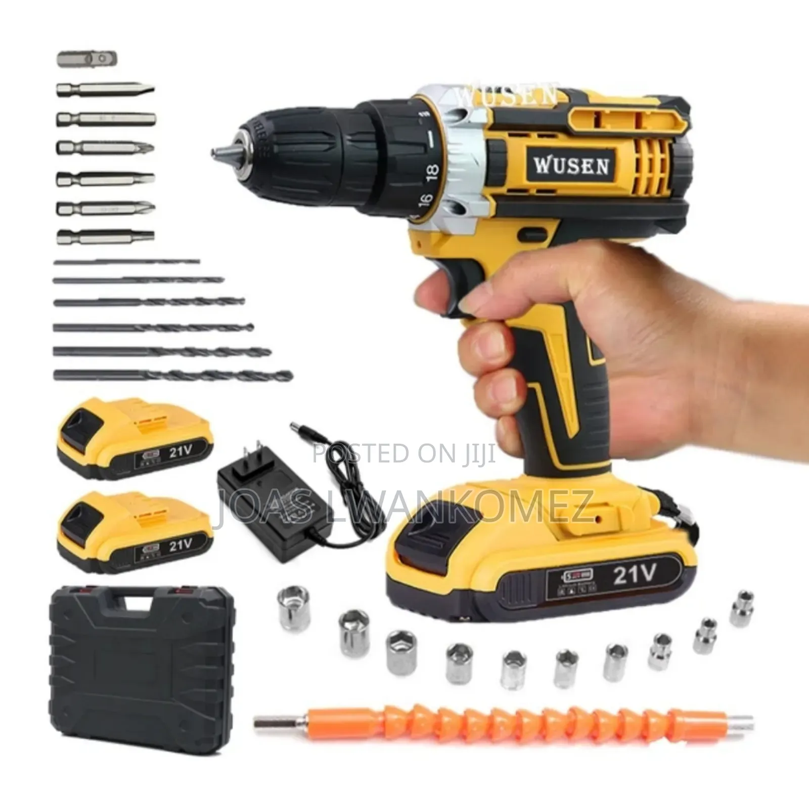 Electrical Drill Set(With Two Batteries)