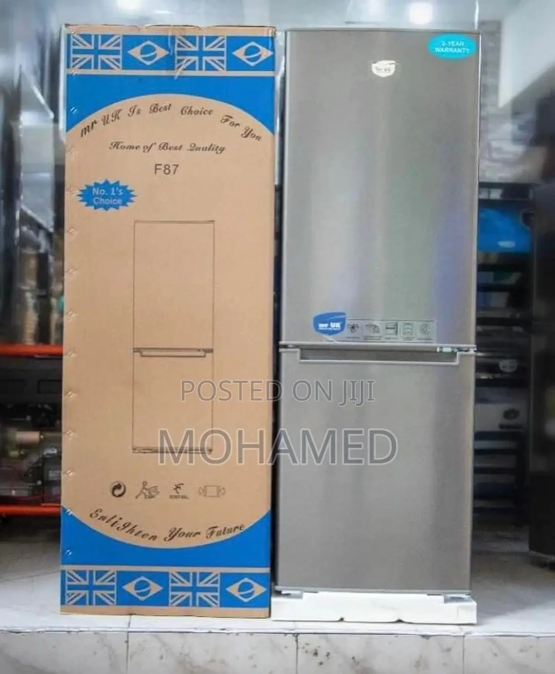 Mr UK Fridge/Friji Model Uk87-173(200l)