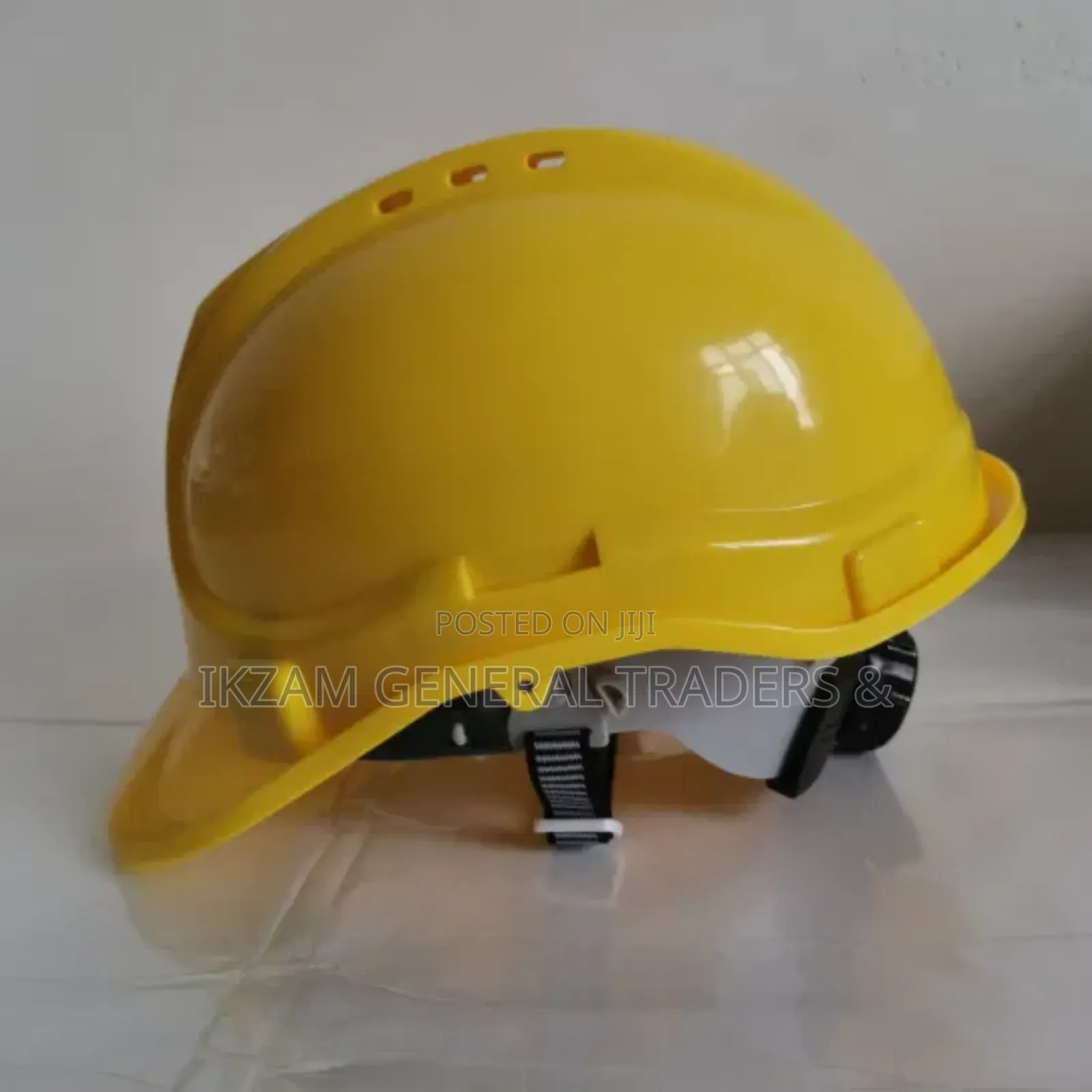 Helmet Pe V-shape Yellow Italy