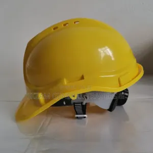 Helmet Pe V-shape Yellow Italy