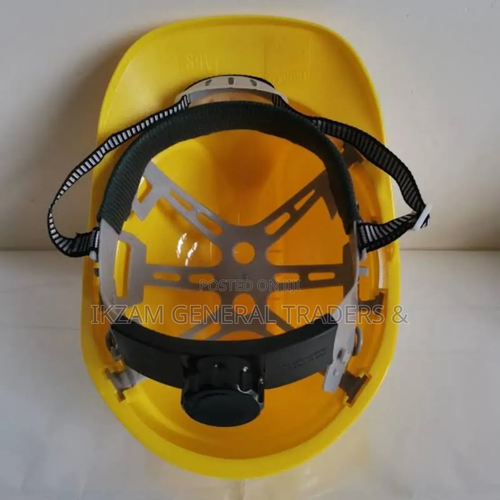 Helmet Pe V-shape Yellow Italy