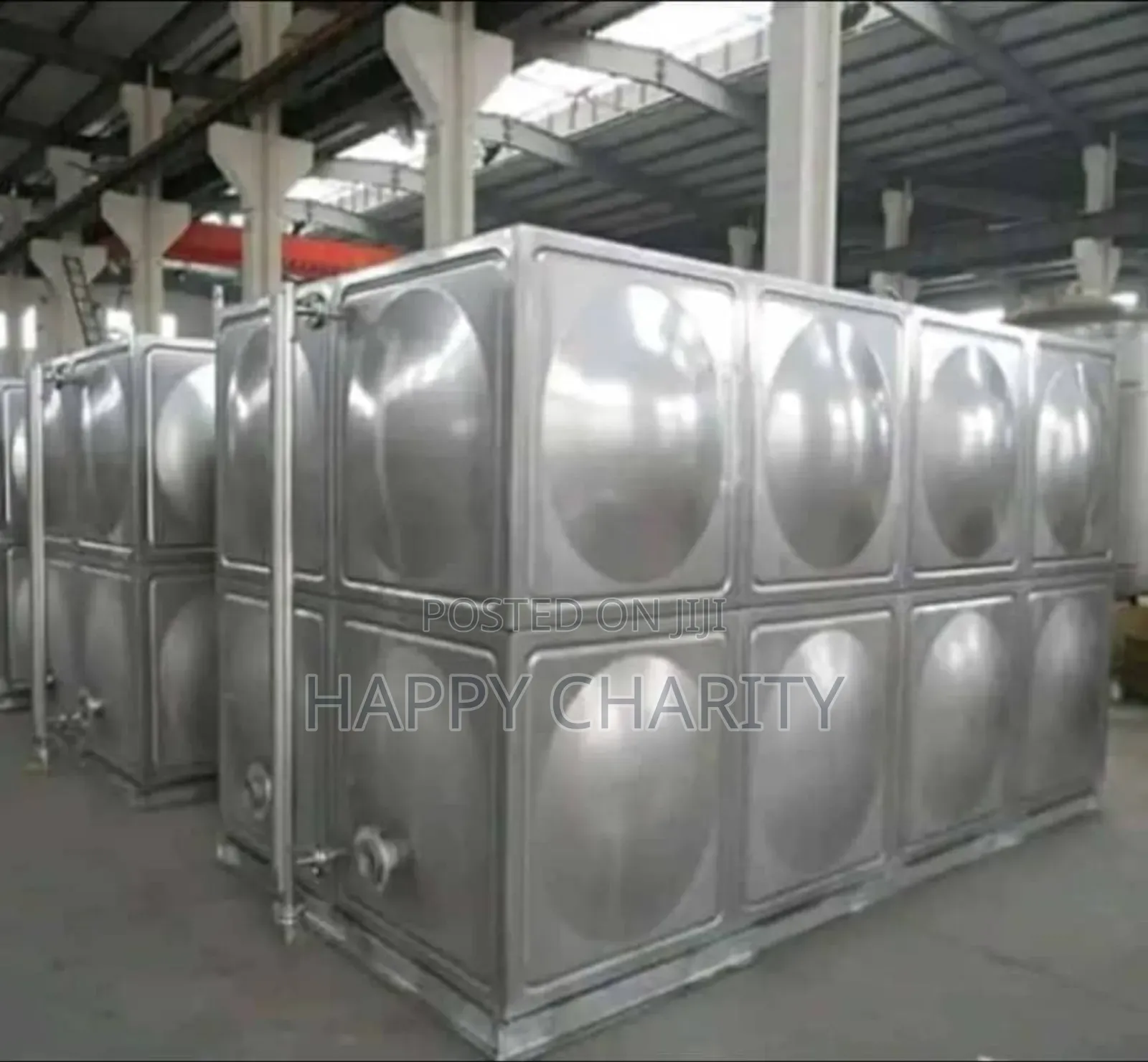 Squared Shape Stainless Steel Tank