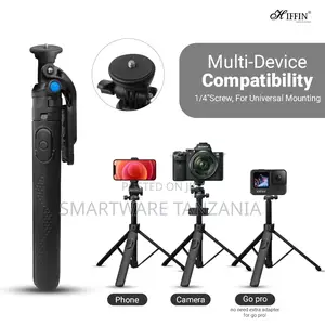 Professional Tripod With Wireless Remote, Travel Tripod