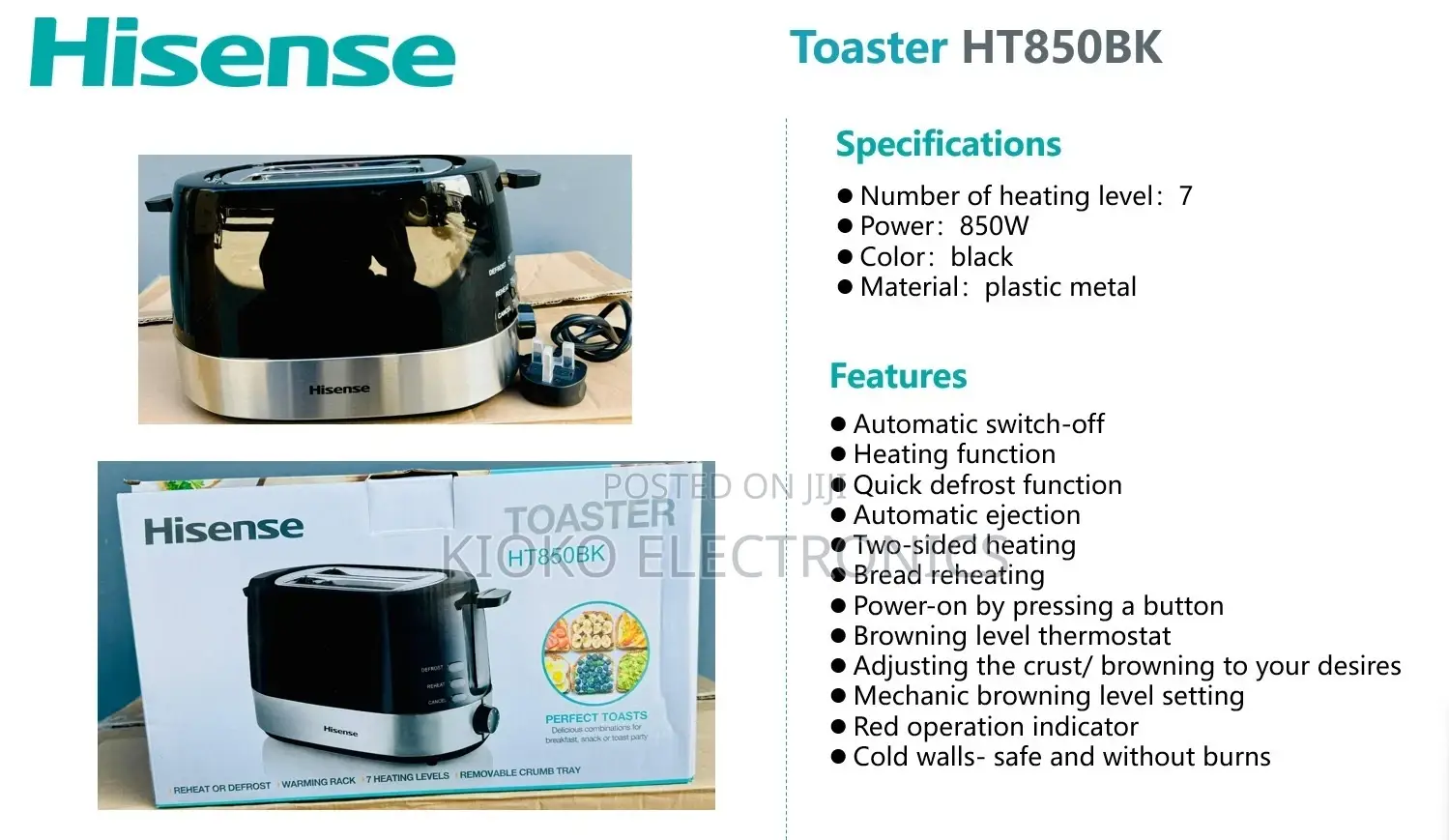 Hisense Toster