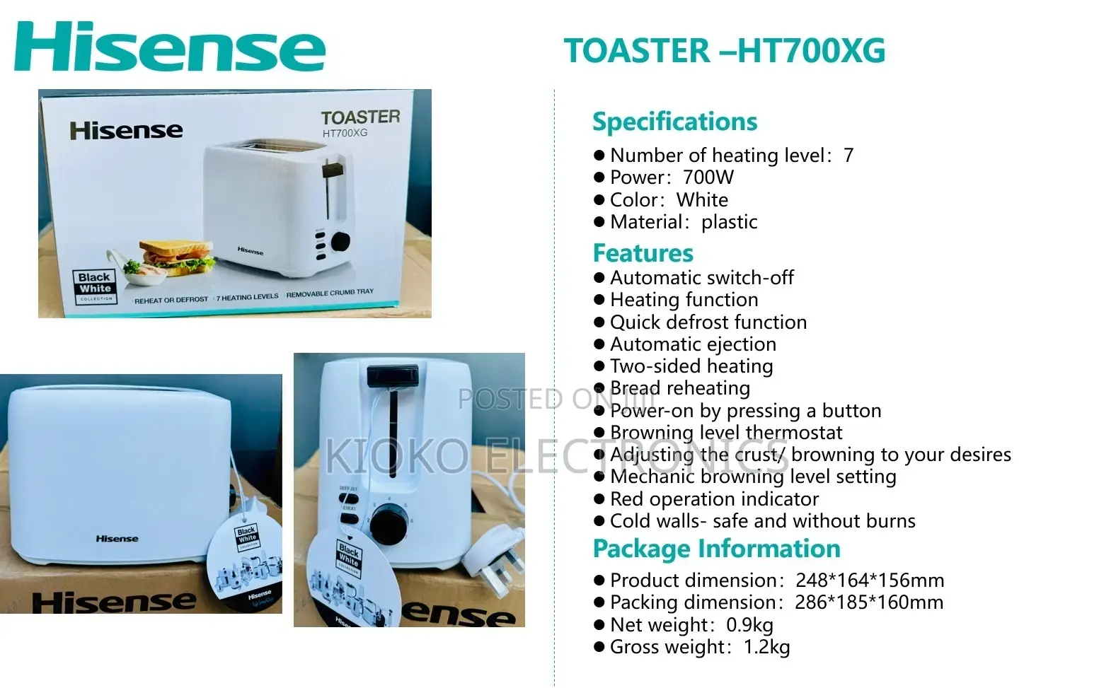 Hisense Toster