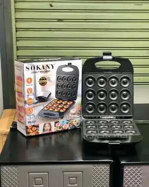 16 Holes Mini Donut Maker Machine, Mini Doughnut Maker