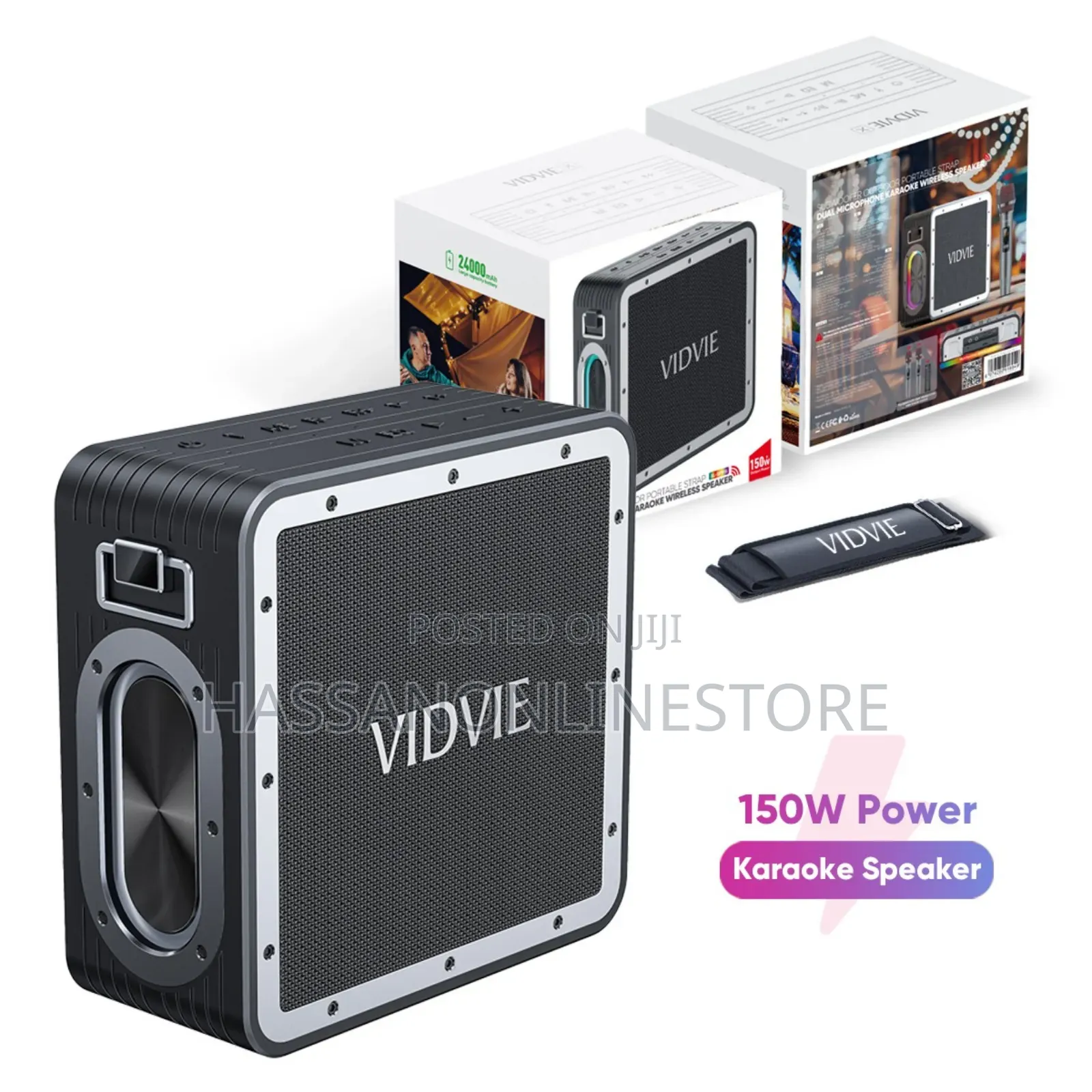 Vidvie XL SP915 Subwoofer Outdoor Speaker With 2 Mic