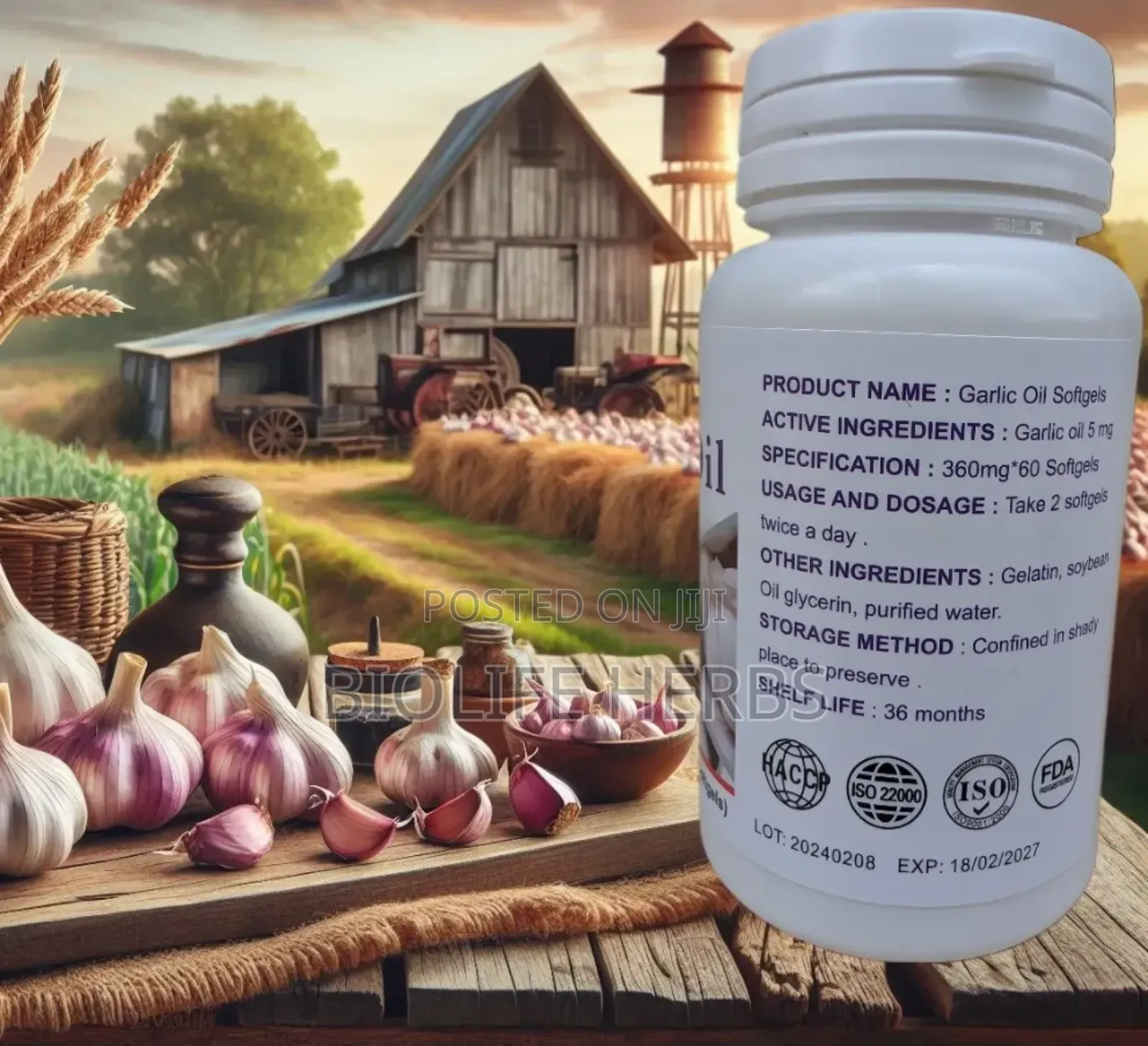 Garlic Oil Capsules