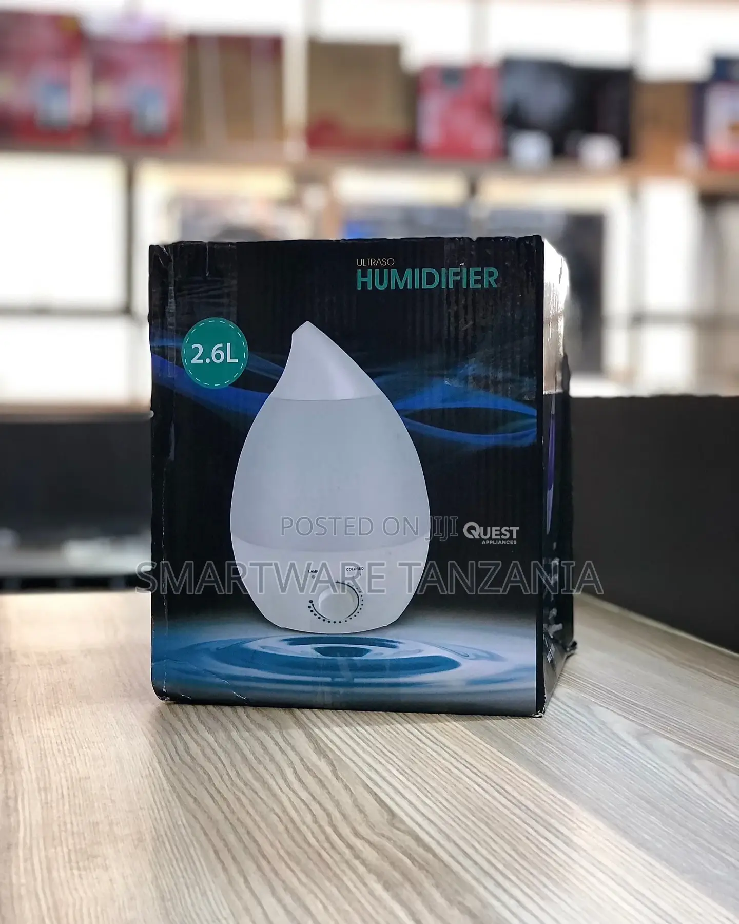 Humidifier for Bedroom Home, 2.6 L Cool Mist Oil Diffuser