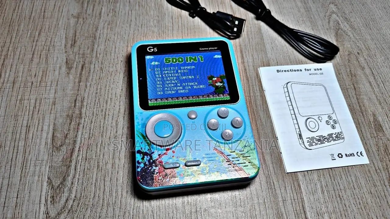 Video 500 Games For Kids Controller Gamepad Retro Gaming