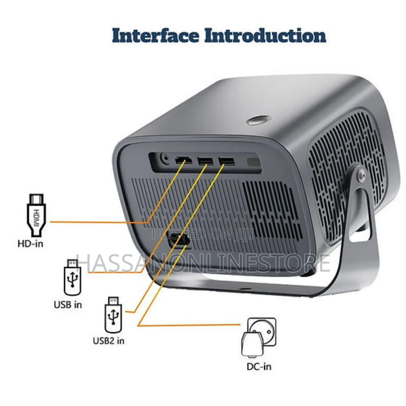 HY310 Smart HD Projector 5G BT 5.0 Android 11