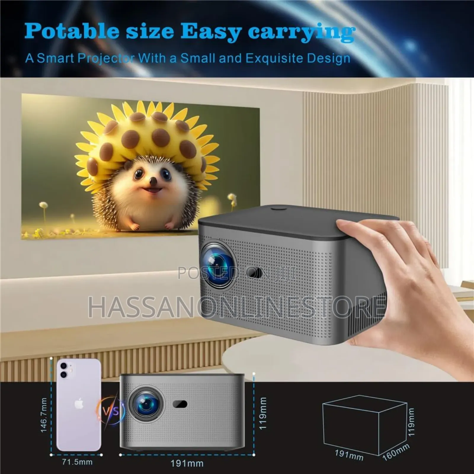 Android Smart Projector HY350