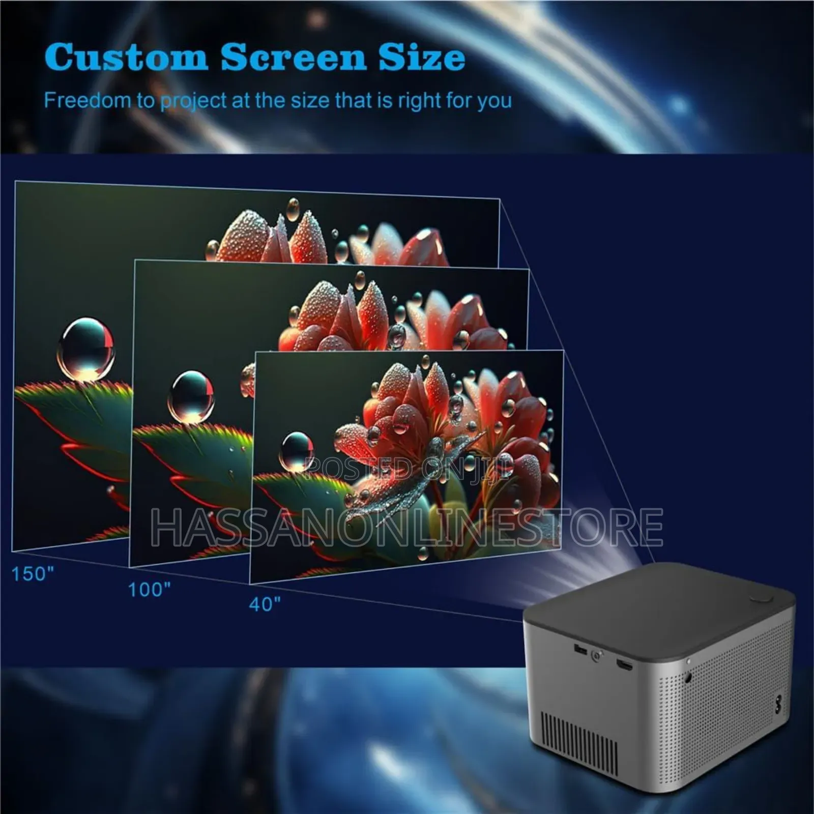 Android Smart Projector HY350