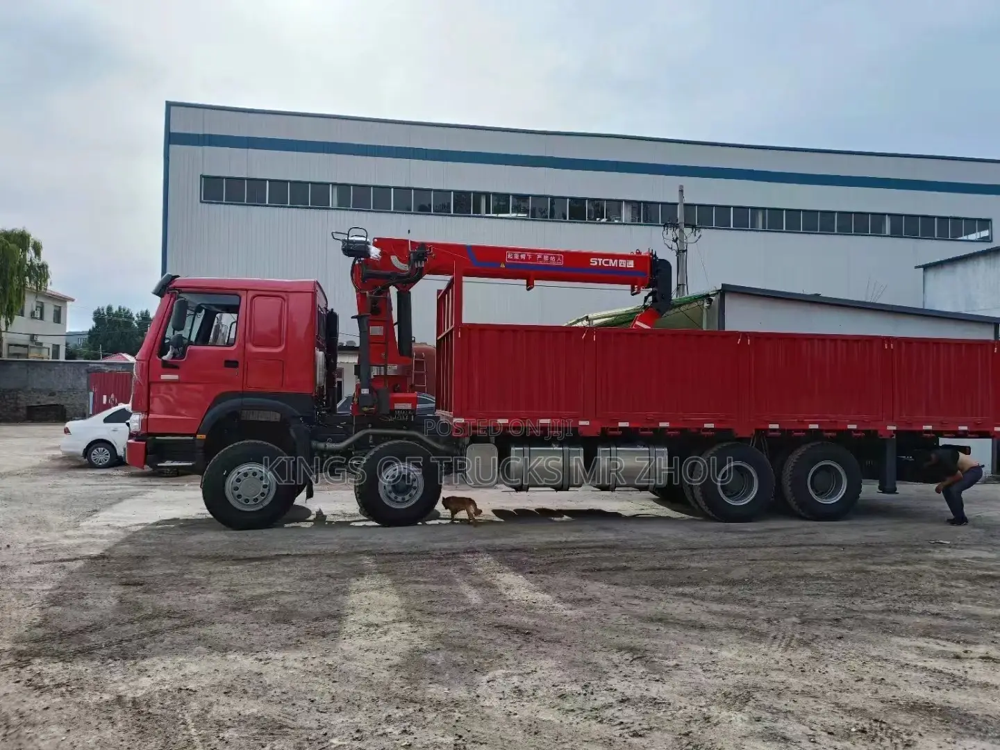 Ready to Order From China Used HOWO Truck Crane