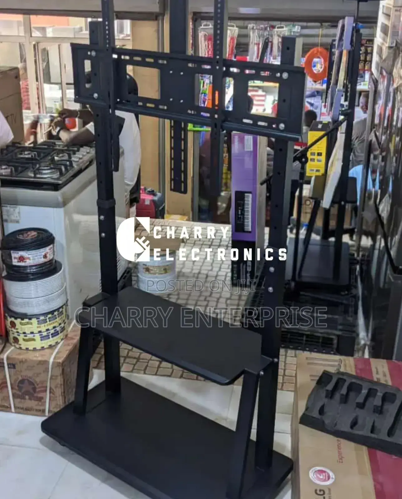 Metal Movable Tv Floor Mount/Stand Heavy Duty 50 to 100 Inch