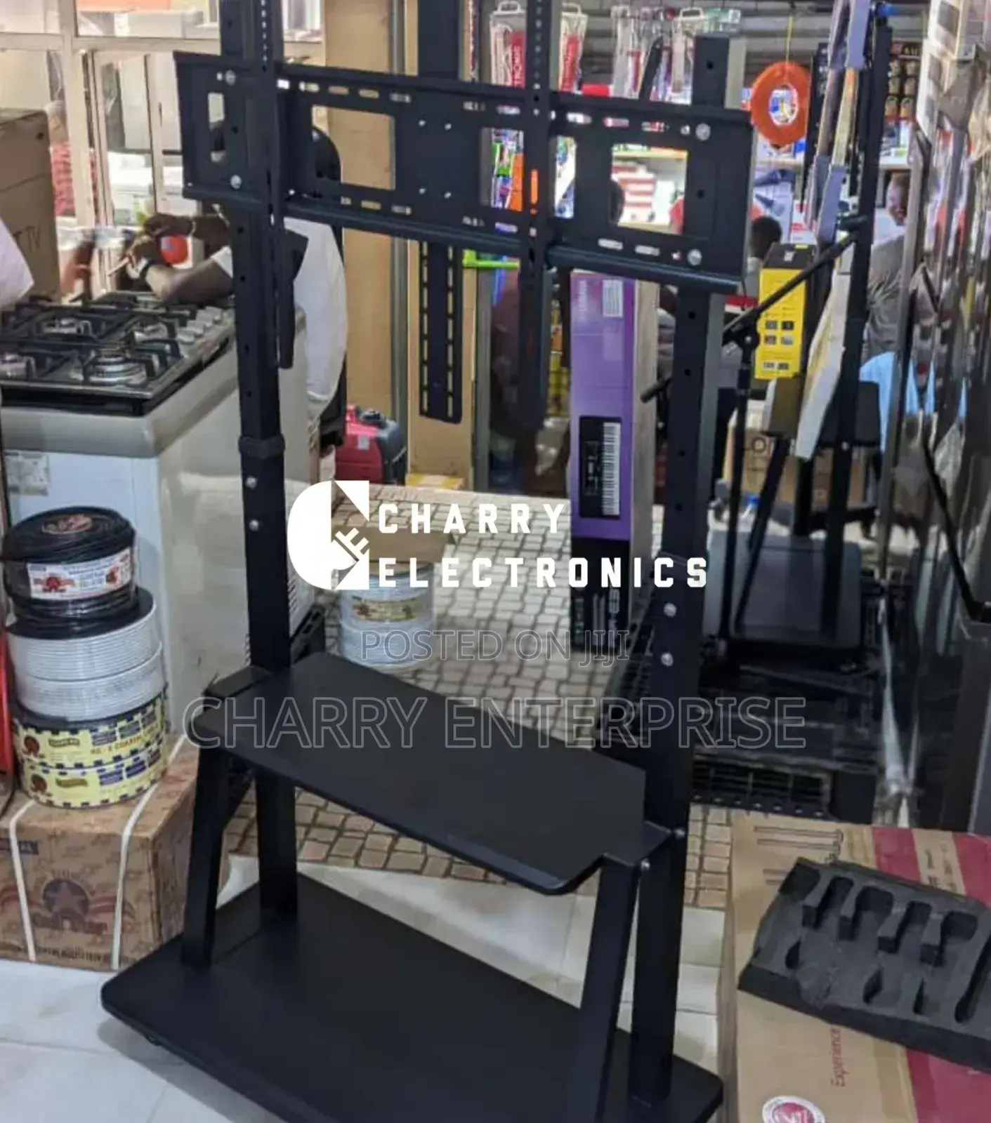 Metal Movable Tv Floor Mount/Stand Heavy Duty 50 to 100 Inch