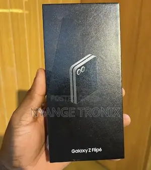 New Samsung Galaxy Z Flip6 256 GB Black